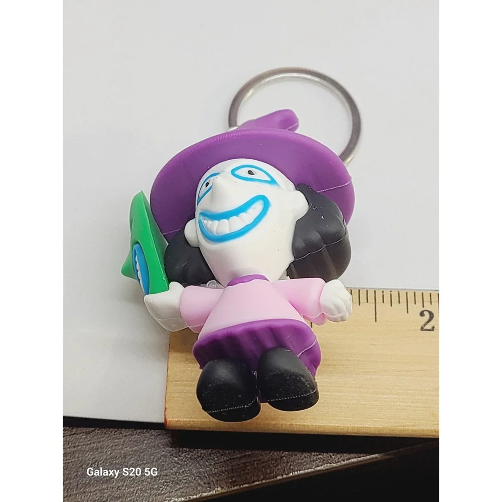 Nightmare Before‎ Christmas Lock Shock and Barrel Witch Hat Keychain Collectible - Picture 6 of 7